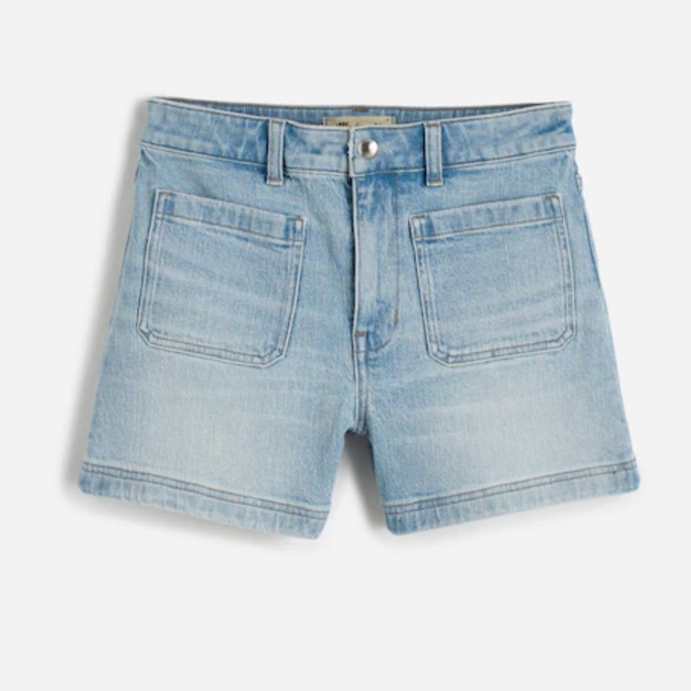 Madewell The Denim Emmett Short: Patch Pocket Edition - Picture 6 of 7